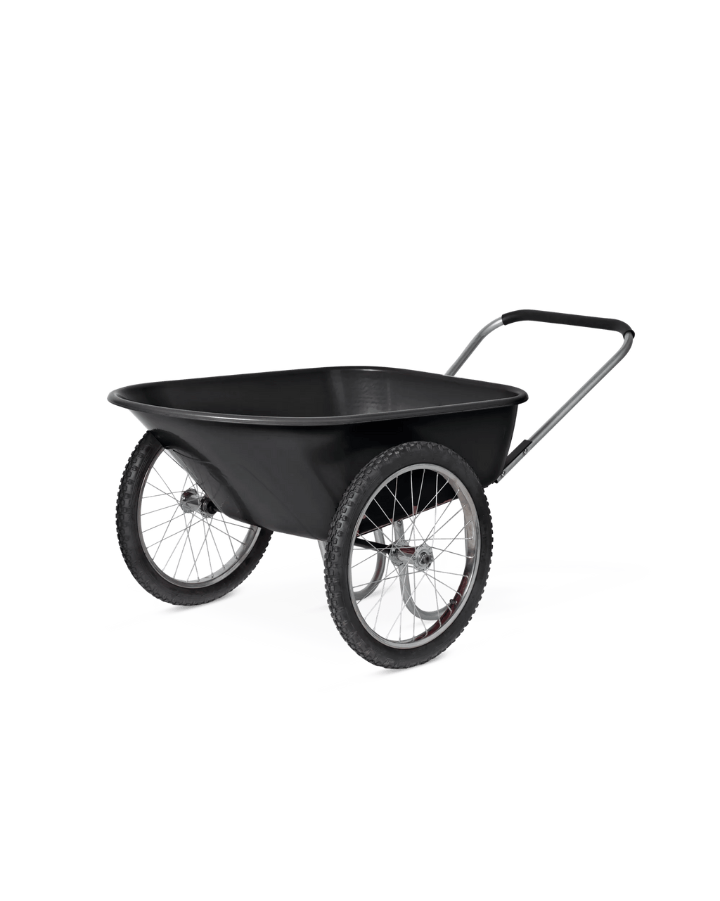 Poly-Tough Cart: a Two-Wheel Wheelbarrow