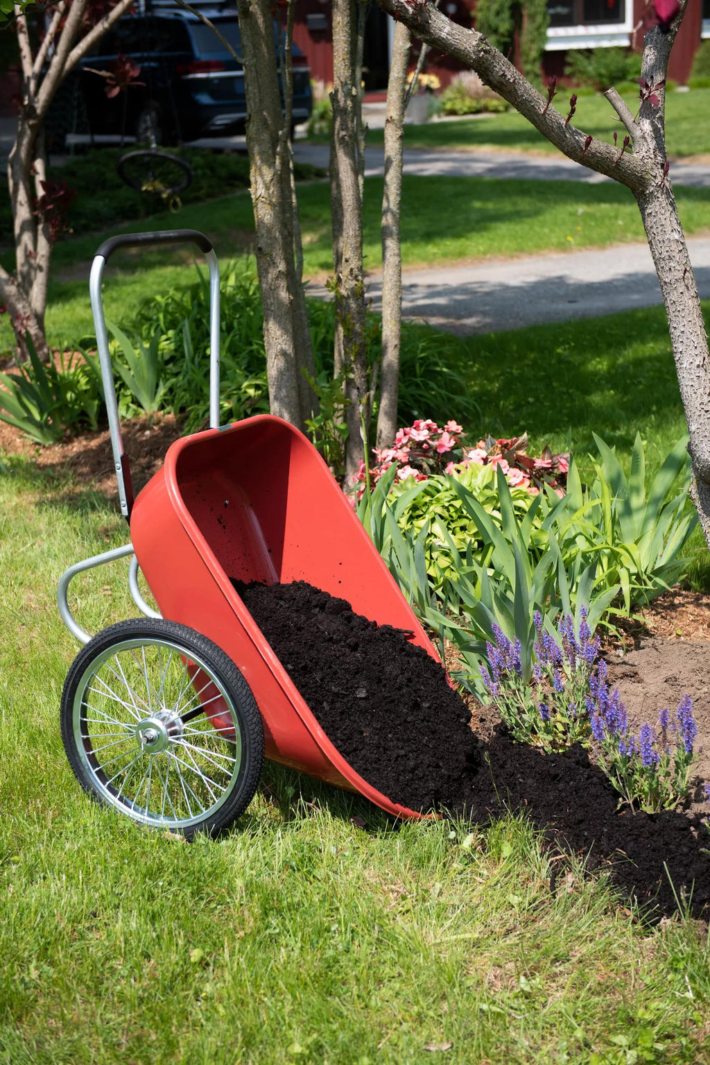 Poly-Tough Cart: a Two-Wheel Wheelbarrow