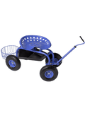 Deluxe Tractor Scoot with Bucket Basket