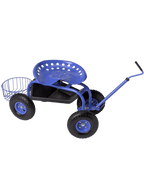 Deluxe Tractor Scoot with Bucket Basket