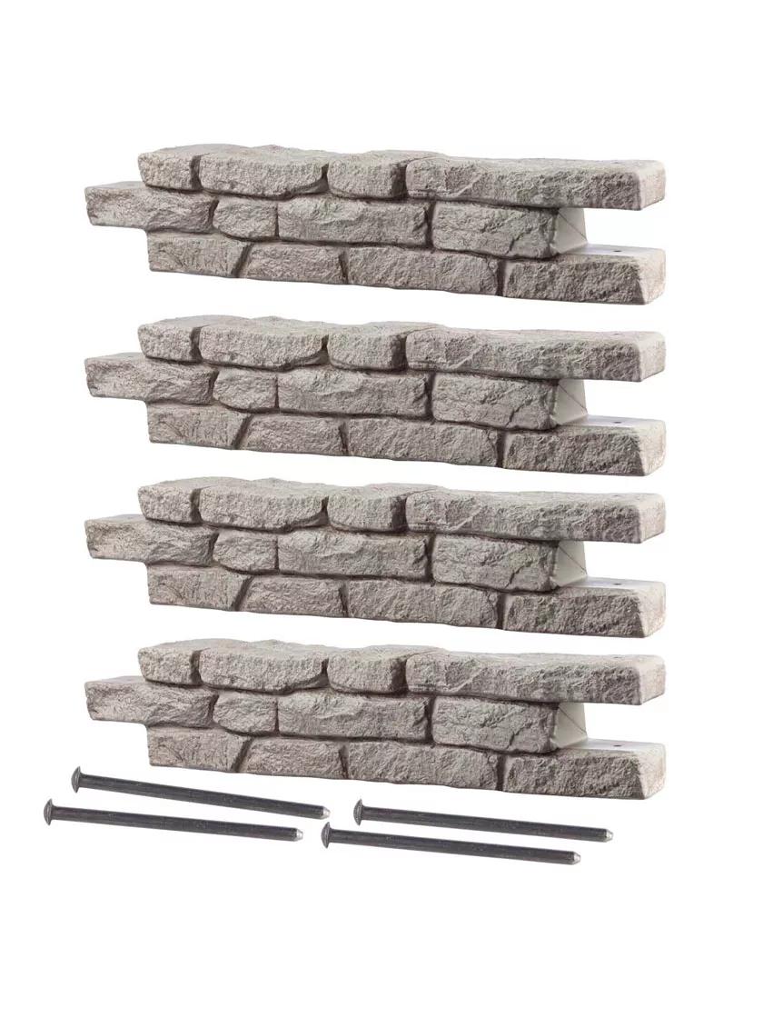Rock Lock Interlocking Garden System, Straight Sets