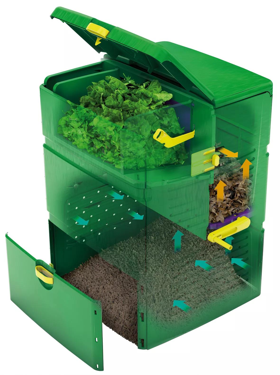 Aeroplus 6000 3-Stage Compost Bin