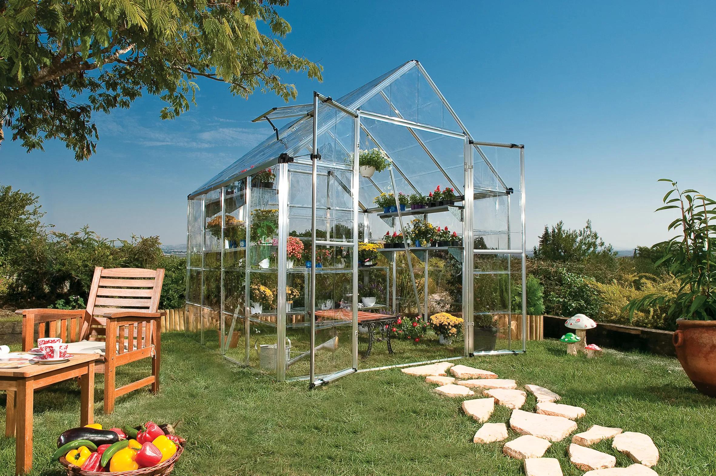 Canopia® by Palram Harmony™ Snap & Grow Greenhouse, 8'