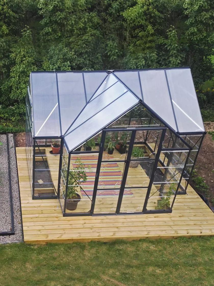 Canopia® by Palram Victory™ Orangery Garden Chalet/Greenhouse and Conservatory, 10' x 12'