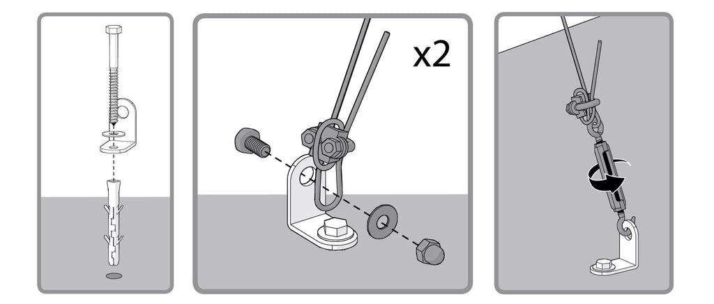 Canopia® by Palram Anchoring Kit for Snap & Grow™ Greenhouse