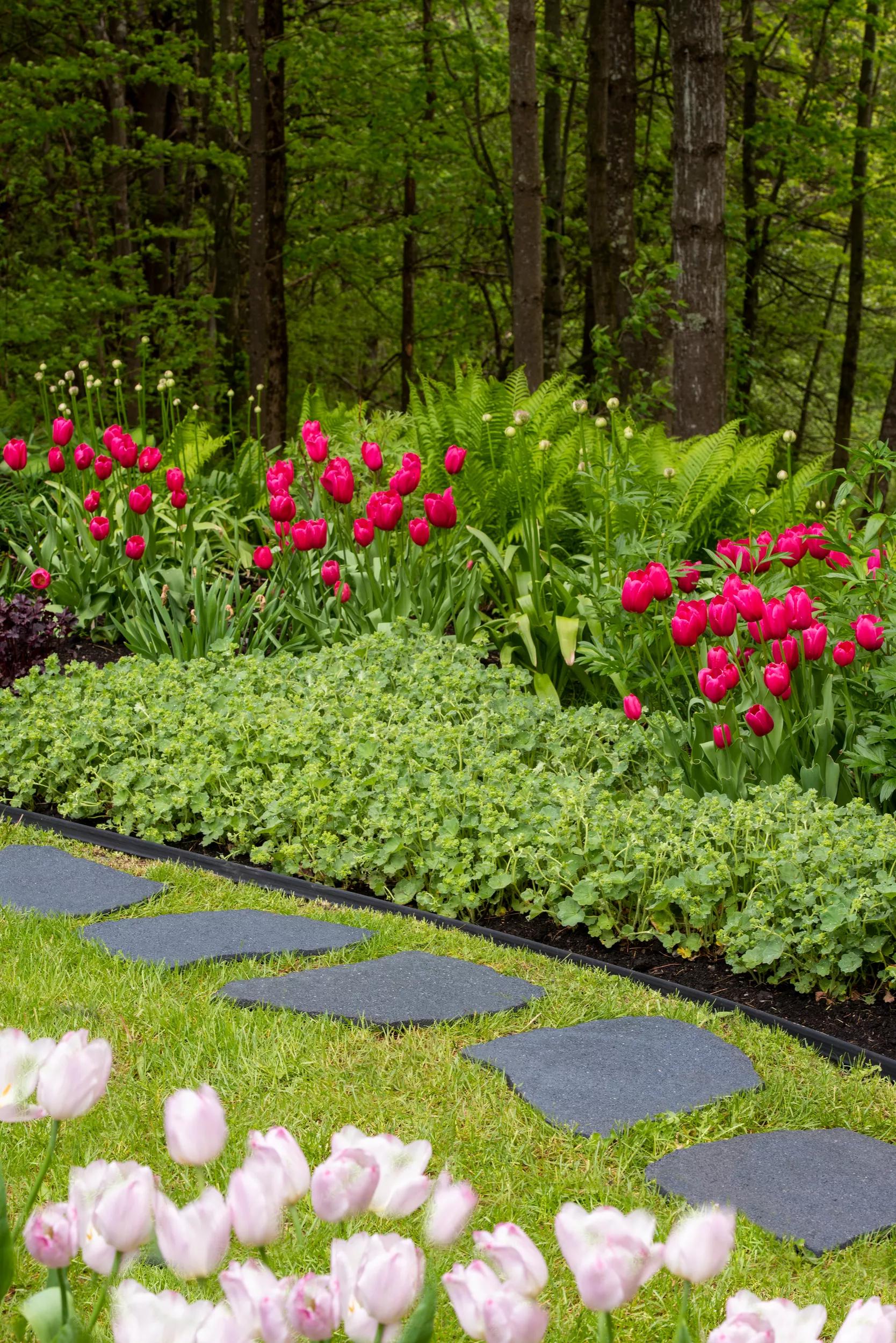 Recycled Rubber Flagstone Stepping Stone