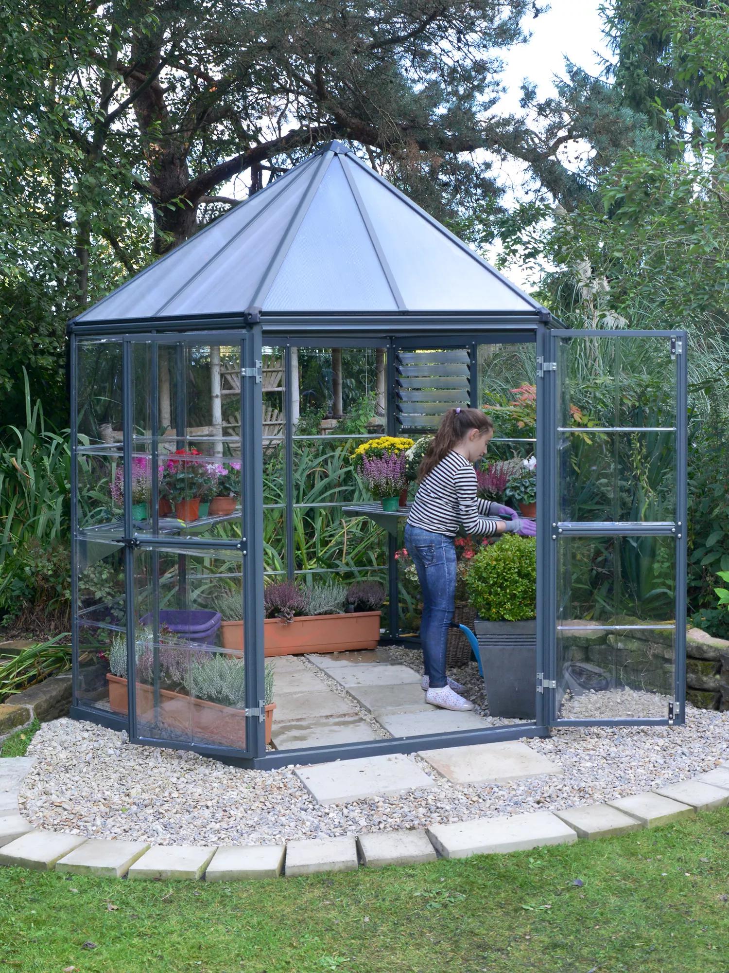 Canopia® by Palram Oasis Hexagon Greenhouse