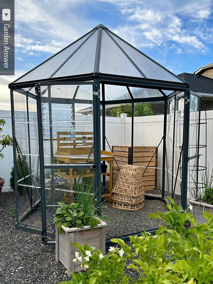 Canopia® by Palram Oasis Hexagon Greenhouse