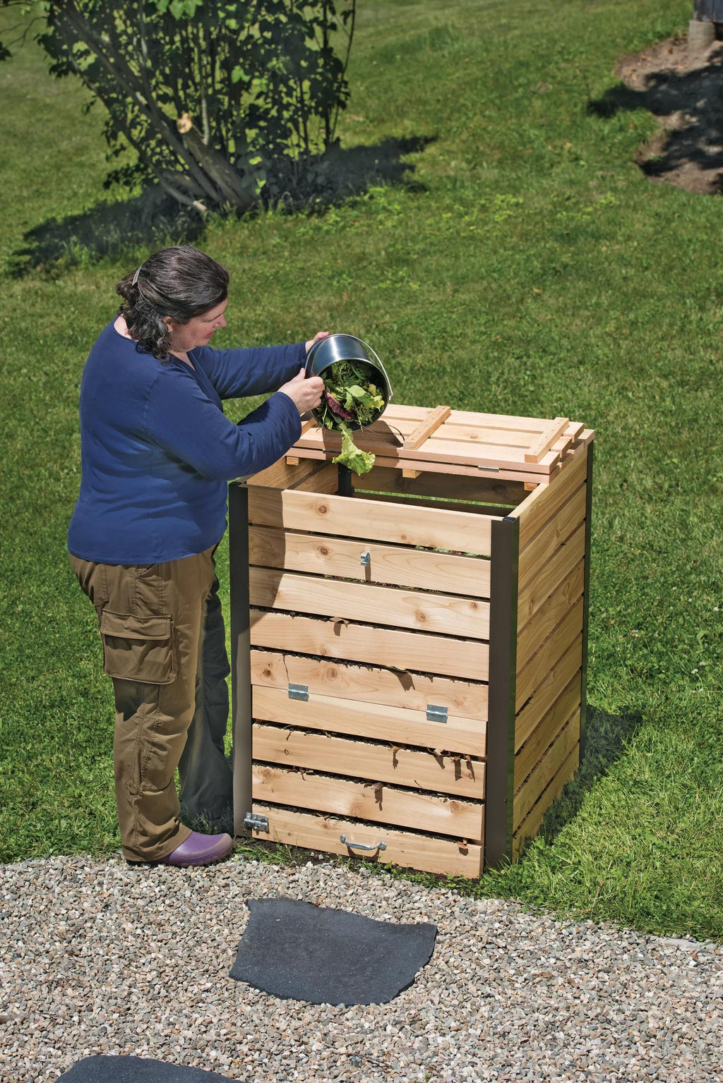 Cedar Compost Bin
