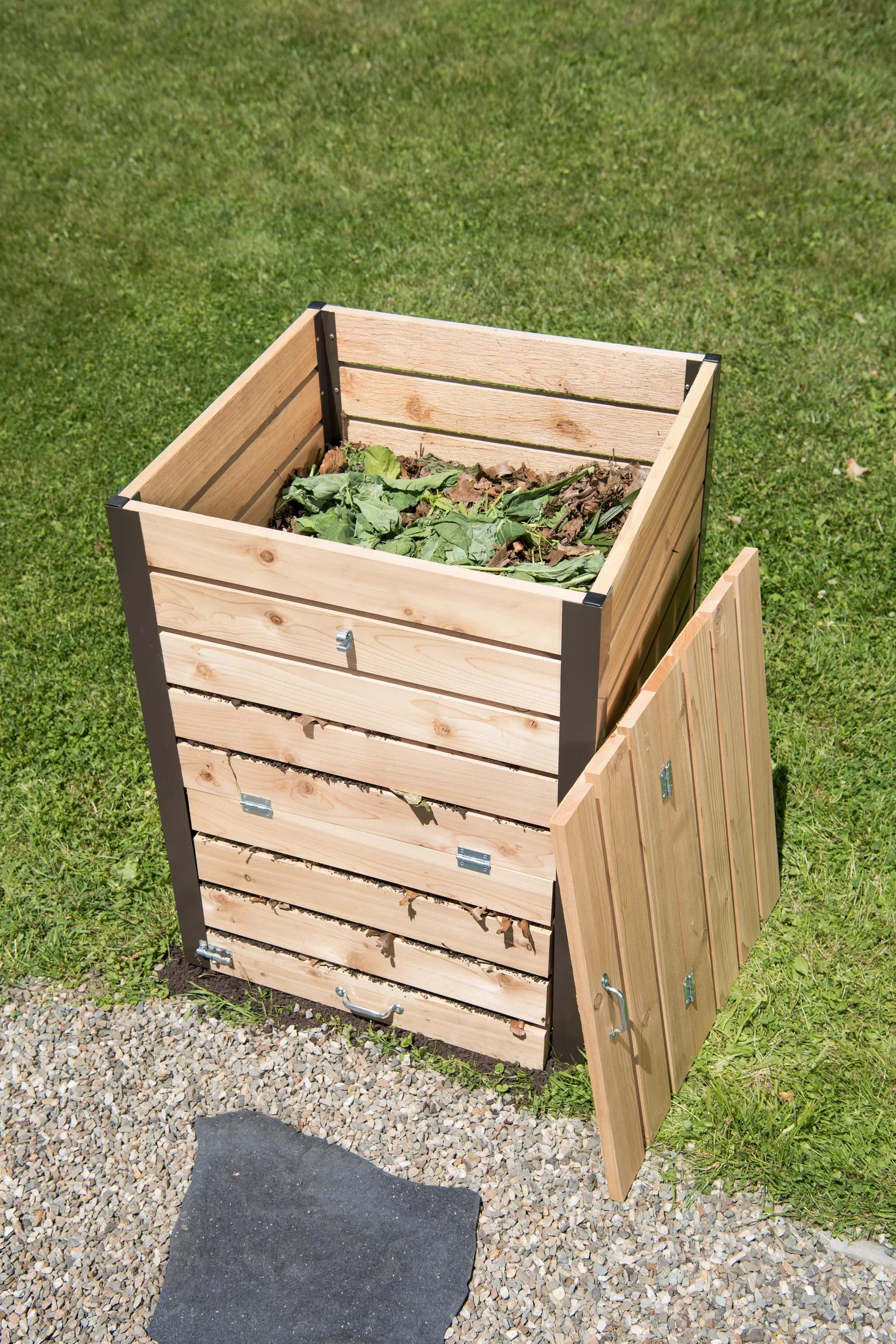 Cedar Compost Bin