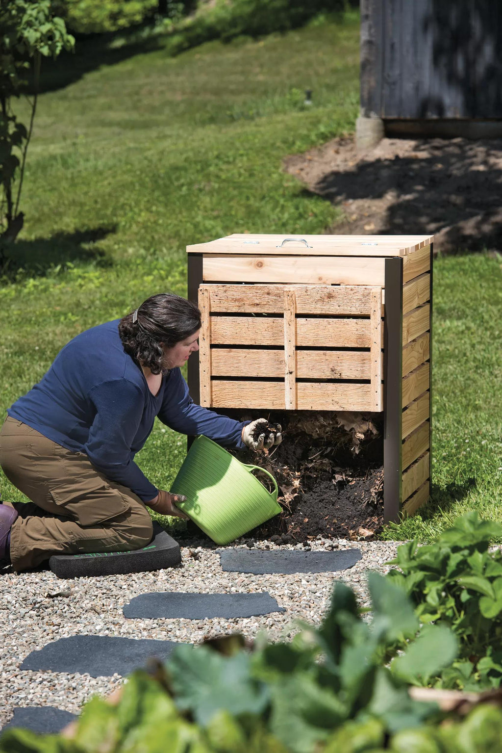 Cedar Compost Bin