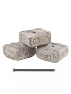 Rock Lock Interlocking Garden System, Ends, Set of 3