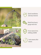 Chicken Wire Cloche with Extension