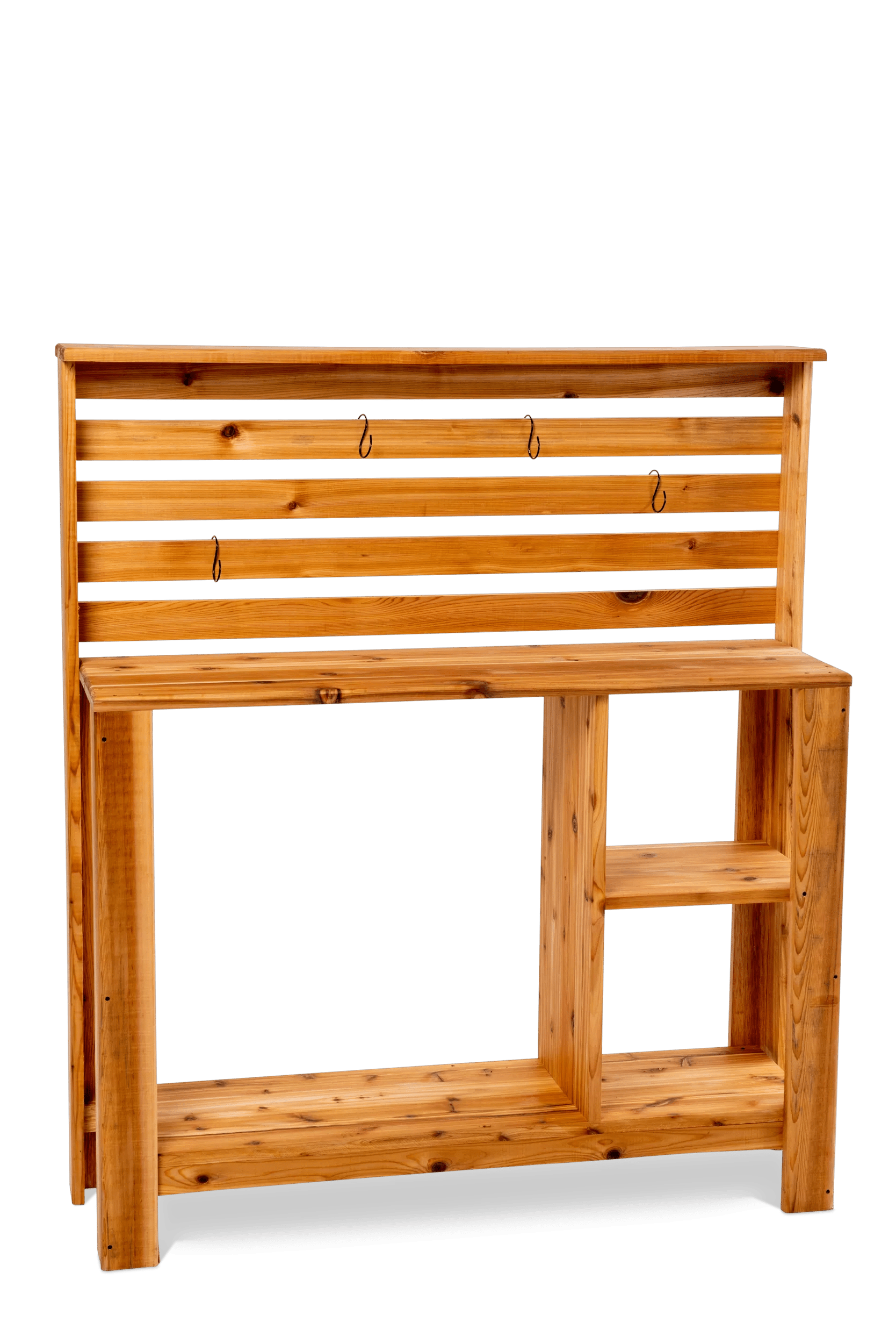 Gardeners Supply Tall Cedar Potting Bench