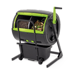 Maze Compost Tumbler and Cart Combo