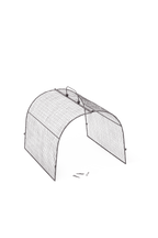 Chicken Wire Row Cloche Mid-Section, XL