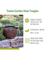 Brushed Bronze Brown Hose Pot