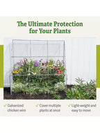 Chicken Wire Flat Back Crop Coop