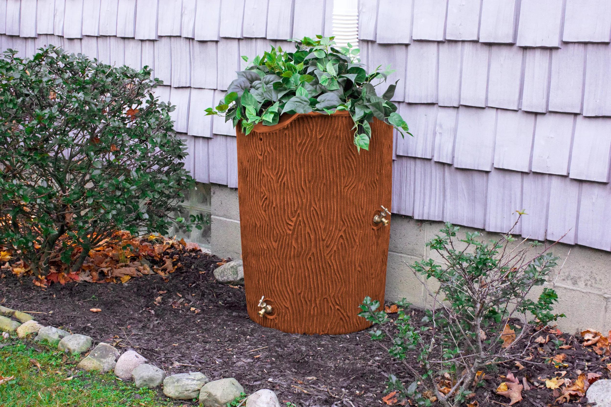 Impressions Bark 50 Gallon Rain Saver