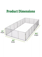 Chicken Wire Critter Fence, 16" High