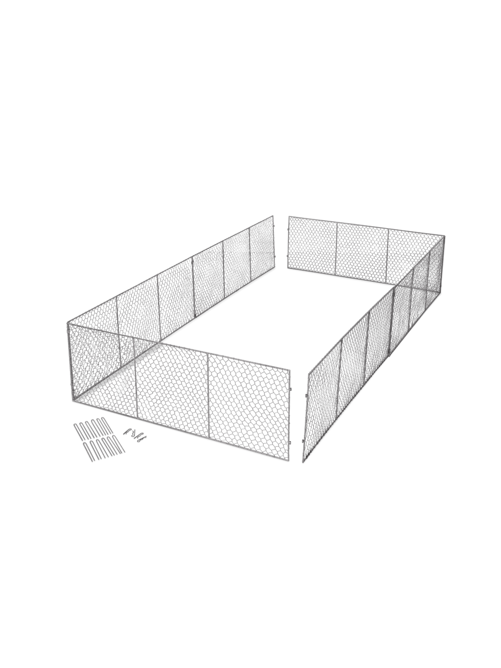 Chicken Wire Critter Fence, 16" High