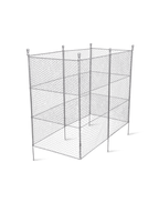 Tall Chicken Wire Critter Fence Extension Panel, Set of 2