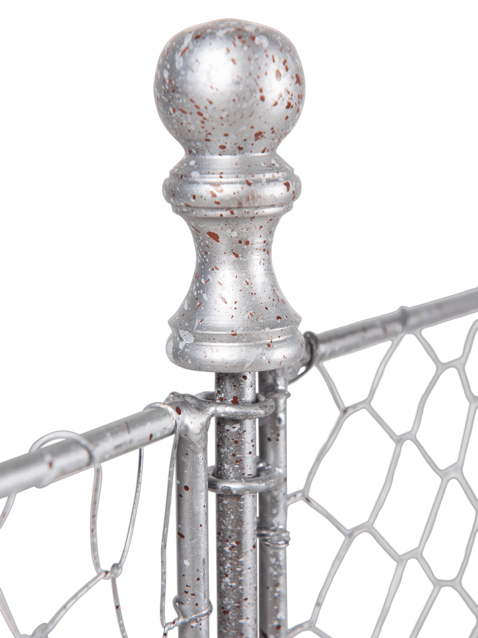 Tall Chicken Wire Critter Fence Extension Panel, Set of 2