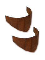 Corten Steel Hillside Planter, Set of 2