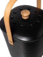 Contemporary Eco-Bamboo Compost Pail