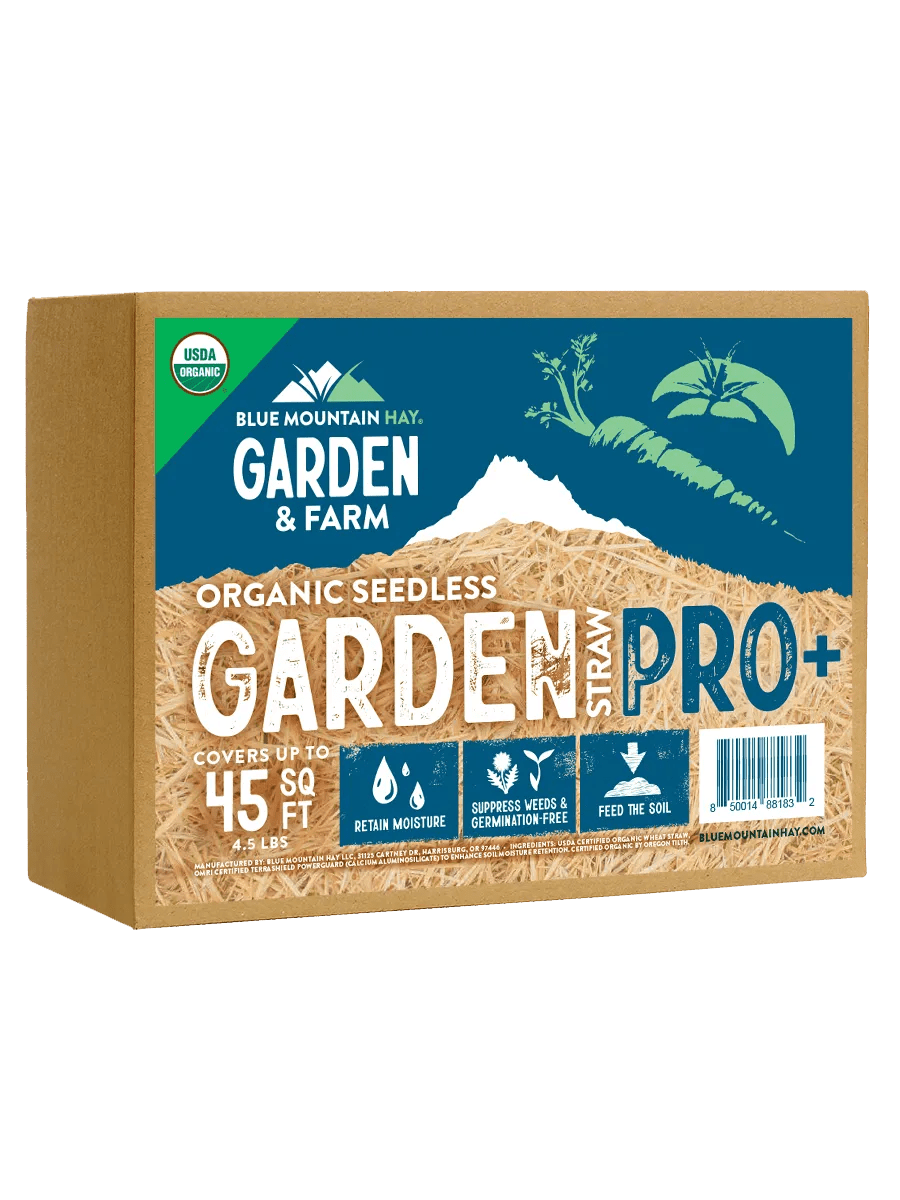Organic Seedless Garden Straw Pro+